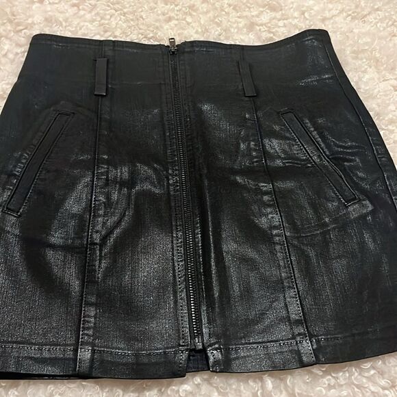 Carmar zip mini skirt size 26 - Picture 2 of 4